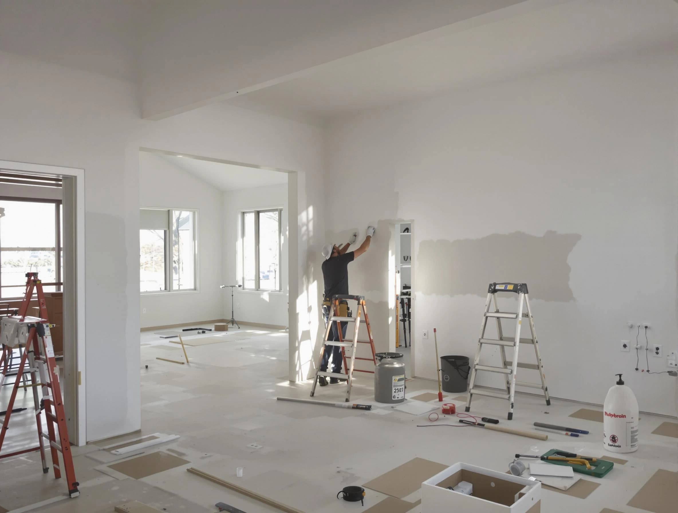 Detailed drywall installation with San Tan Valley House Painters in San Tan Valley