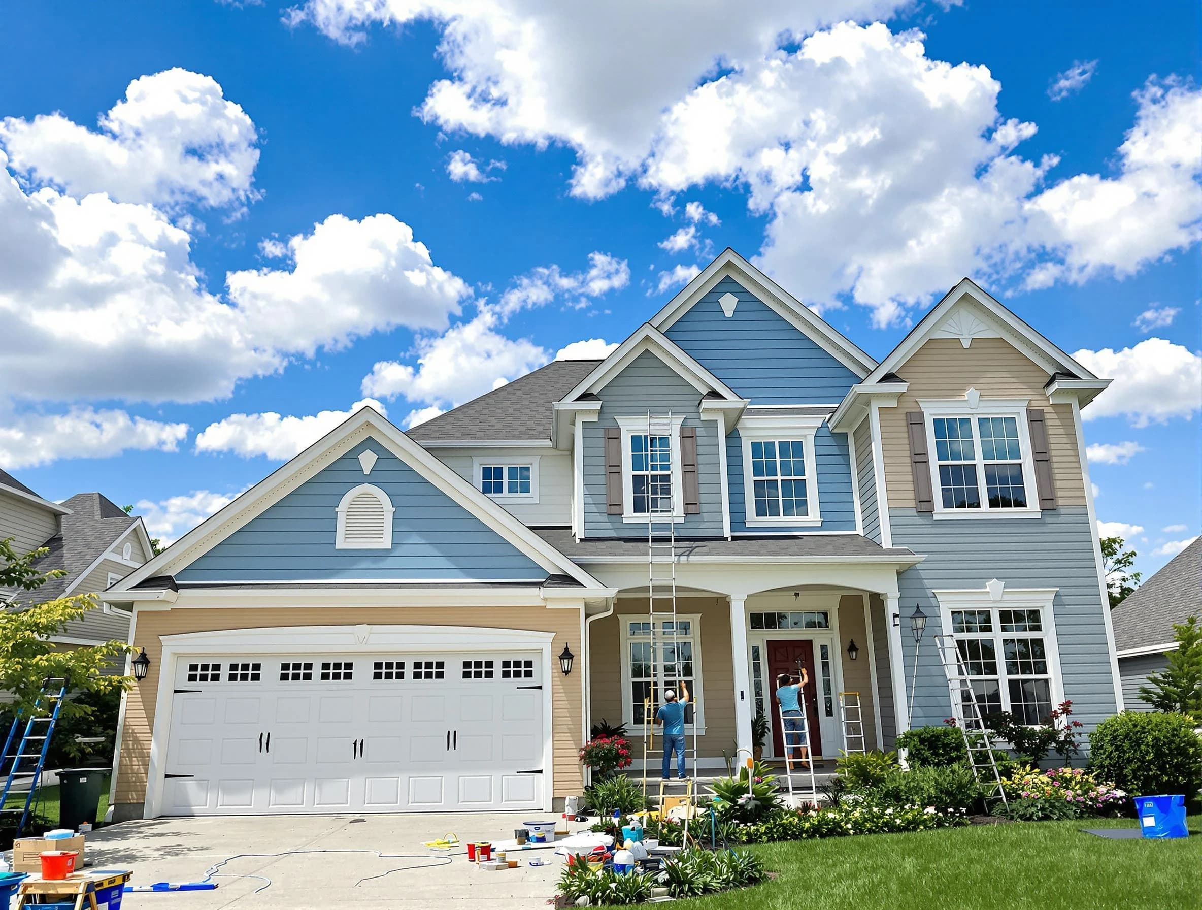 Professional house painting by San Tan Valley House Painters experts in San Tan Valley, AZ