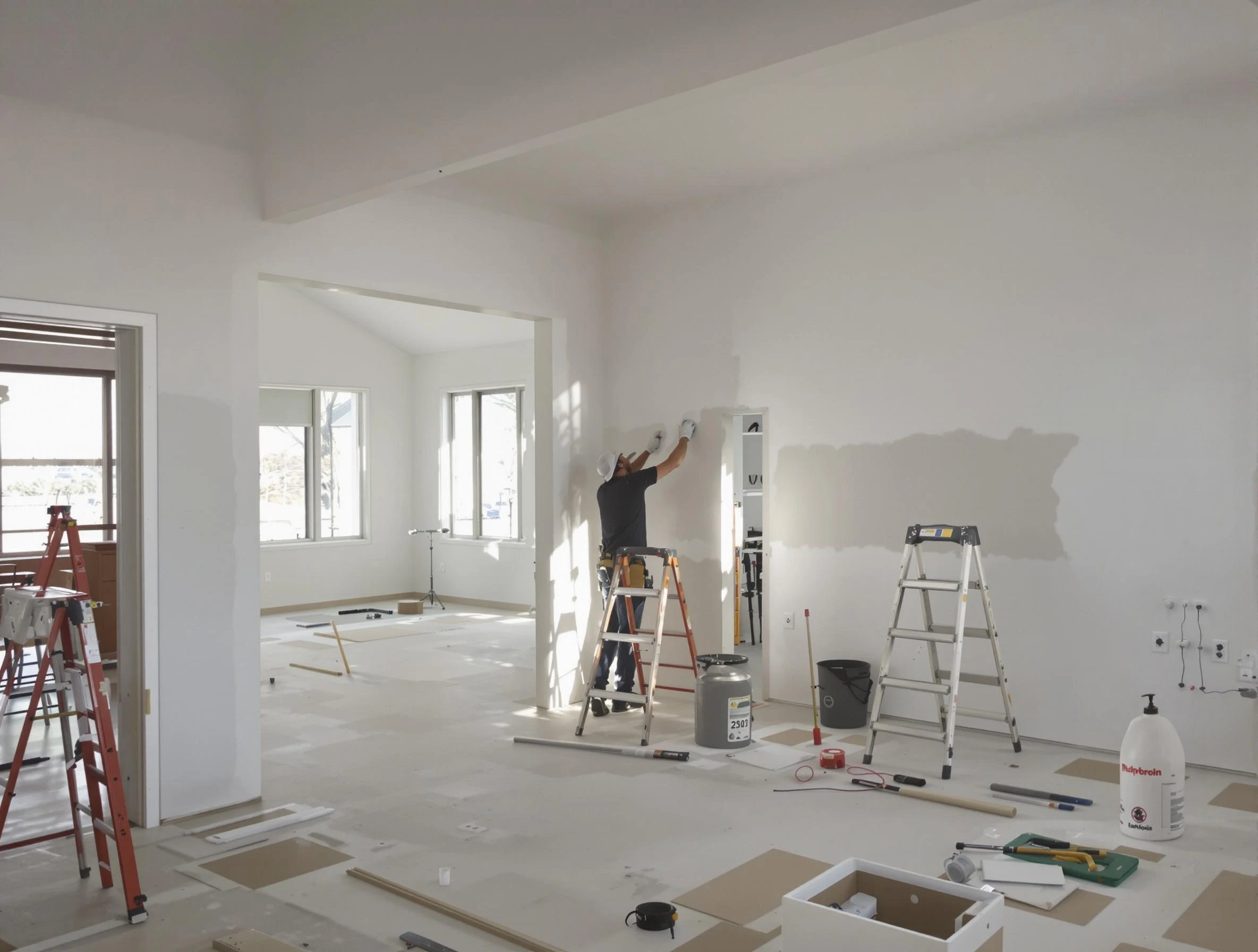 Detailed drywall installation with San Tan Valley House Painters in San Tan Valley